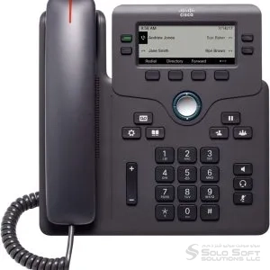 Cisco CP-6851-3PW-UK-K9 IP Phone 6851 with Multiplatform Firmware & Power Adapter