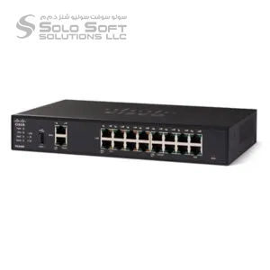 Cisco RV345P Dual WAN Gigabit VPN Router – 16 GbE Ports (8 PoE)