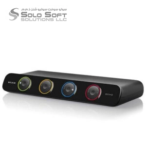 4 Port Dual Screen VGA SOHO KVM Switch with Audio-F1DH104Lea