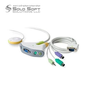 Belkin Flip 2 Port PS/2 KVM Switch with Audio-F1DG102P