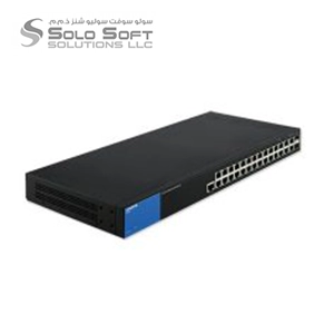 Linksys Business LGS528P 24-Port Gigabit PoE+ (192W) Managed Switch + 2x Gigabit Ethernet + 2x Gigabit SFP/RJ45 Combo Ports